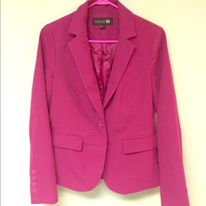 Pink blazer